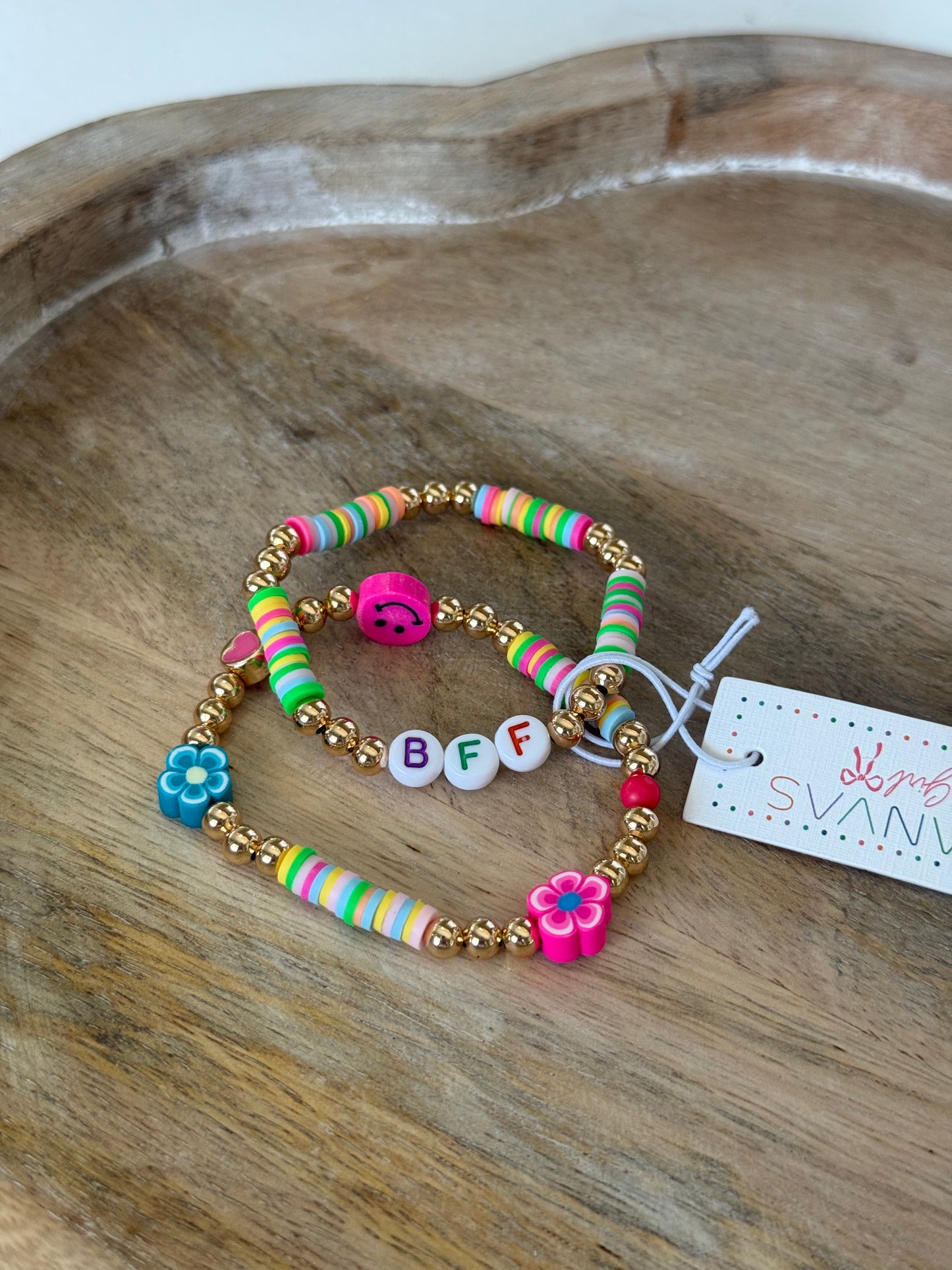 Canvas BFF Kids Bracelet Set