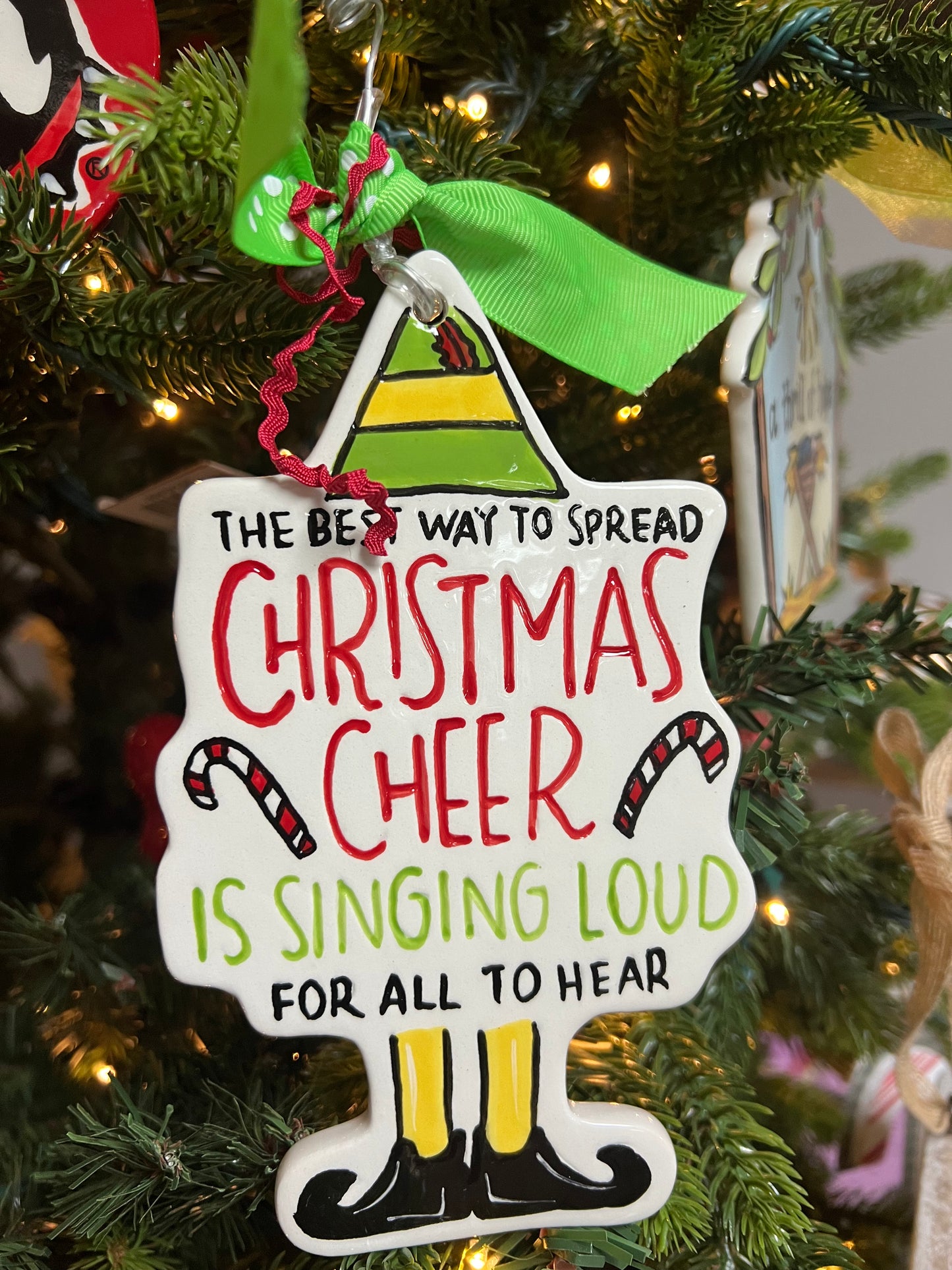 GH Ornament - Elf Christmas Cheer