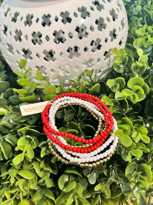 GameDay Beaded Bracelet Sets