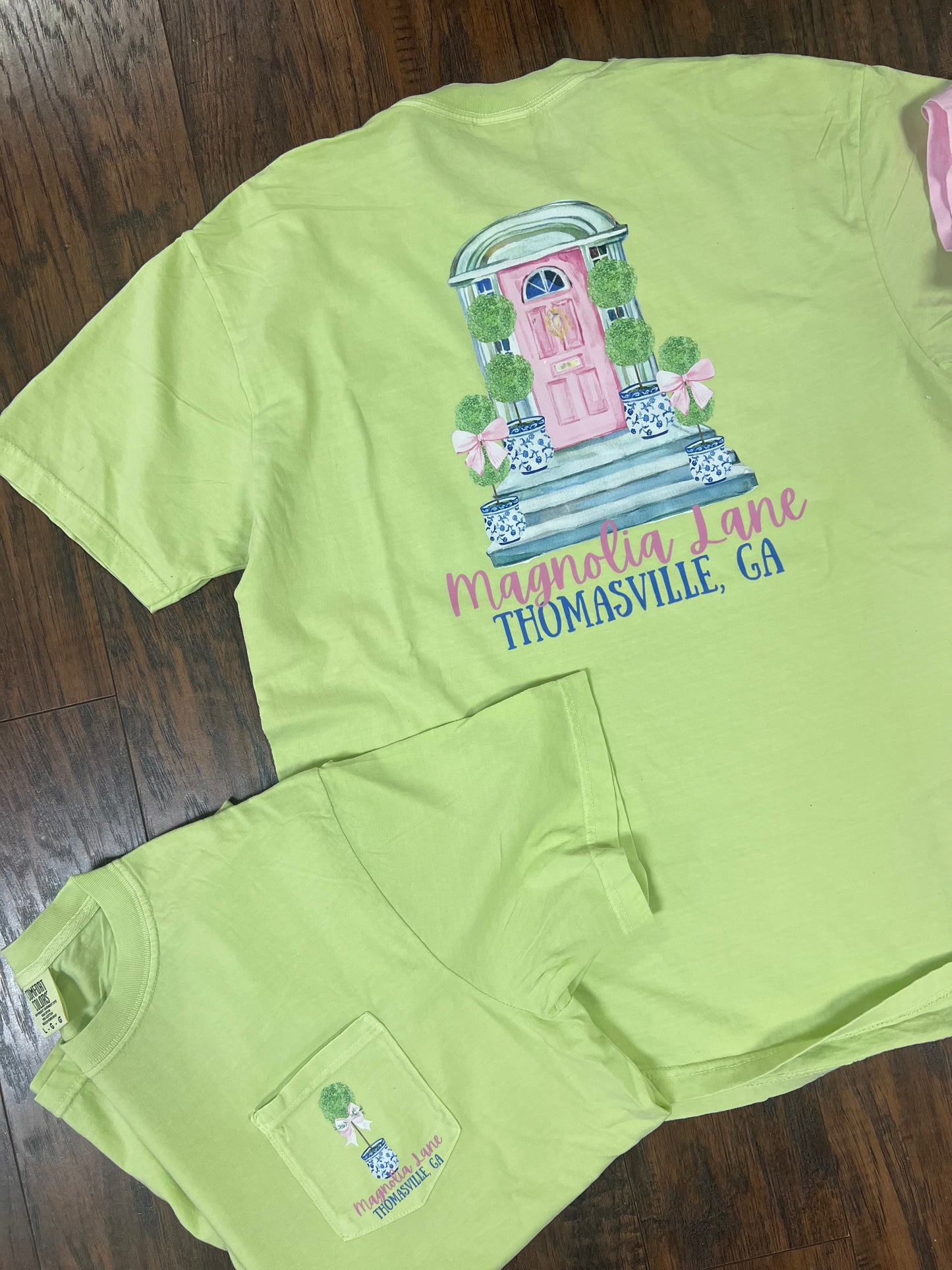Comfort Color Tee Topiary Magnolia Lane