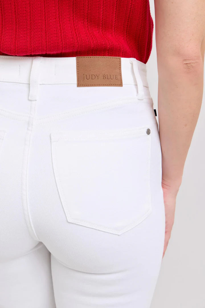 Judy Blue White High Waisted Skinnies 82661