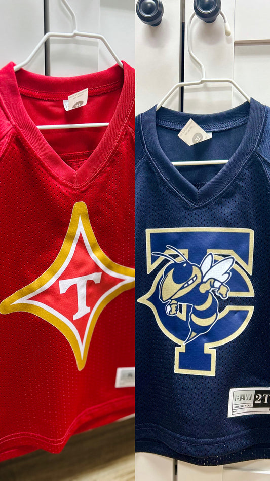 Multicolor Logo Toddler/Youth Football Jersey