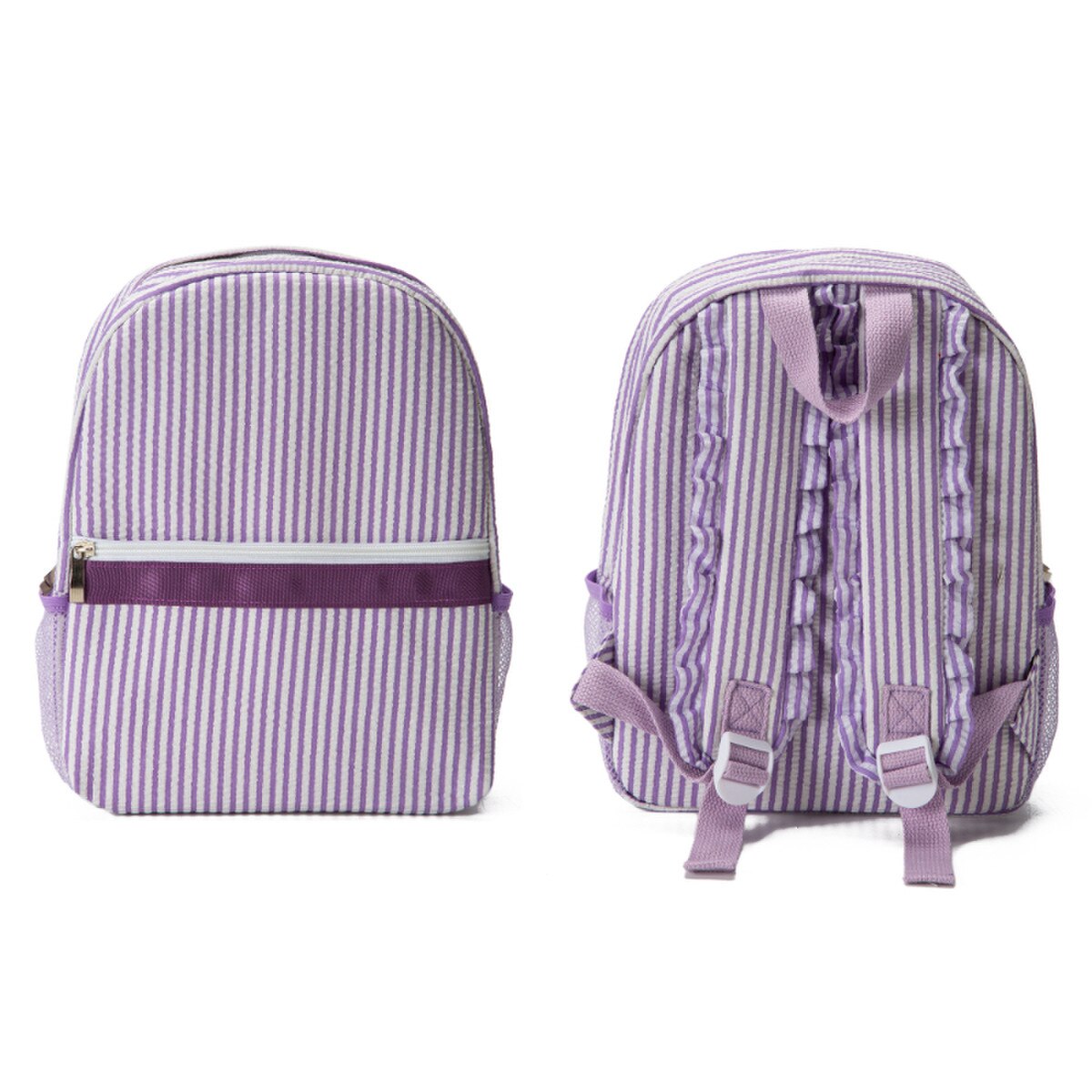 JM Kids Seersucker Belle Backpack