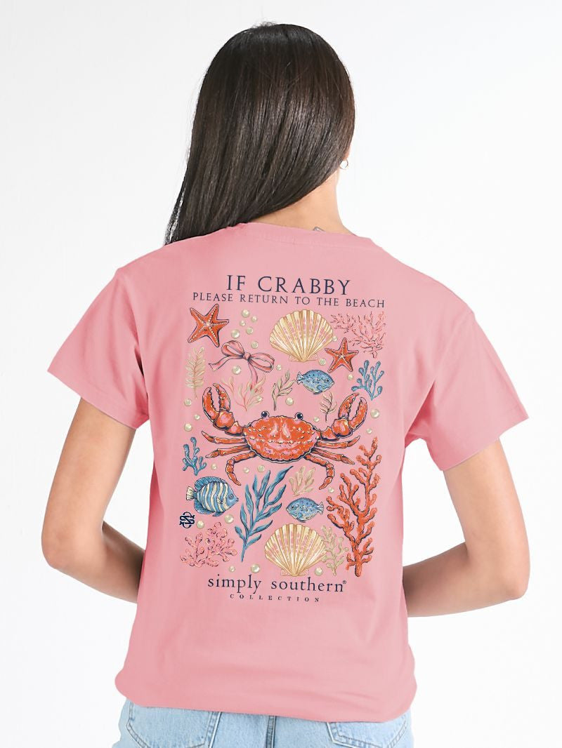 Simply Southern Tee - Crabby