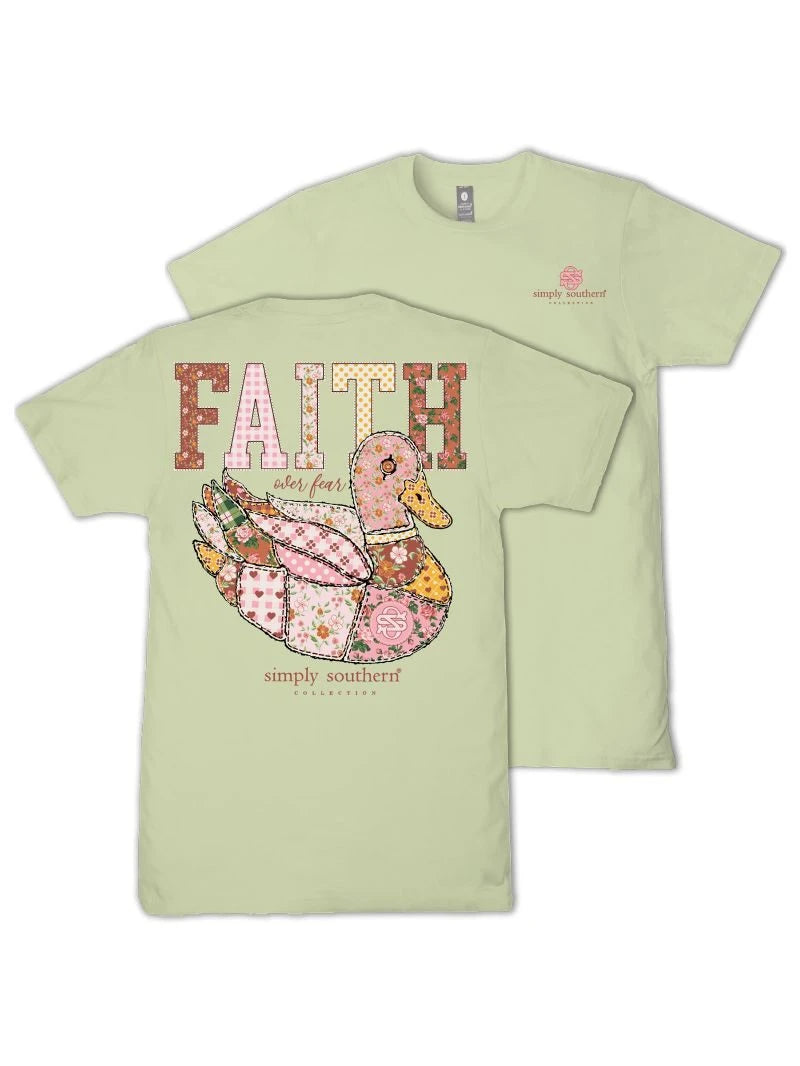 Simply Southern Youth Faith Mallard Tee