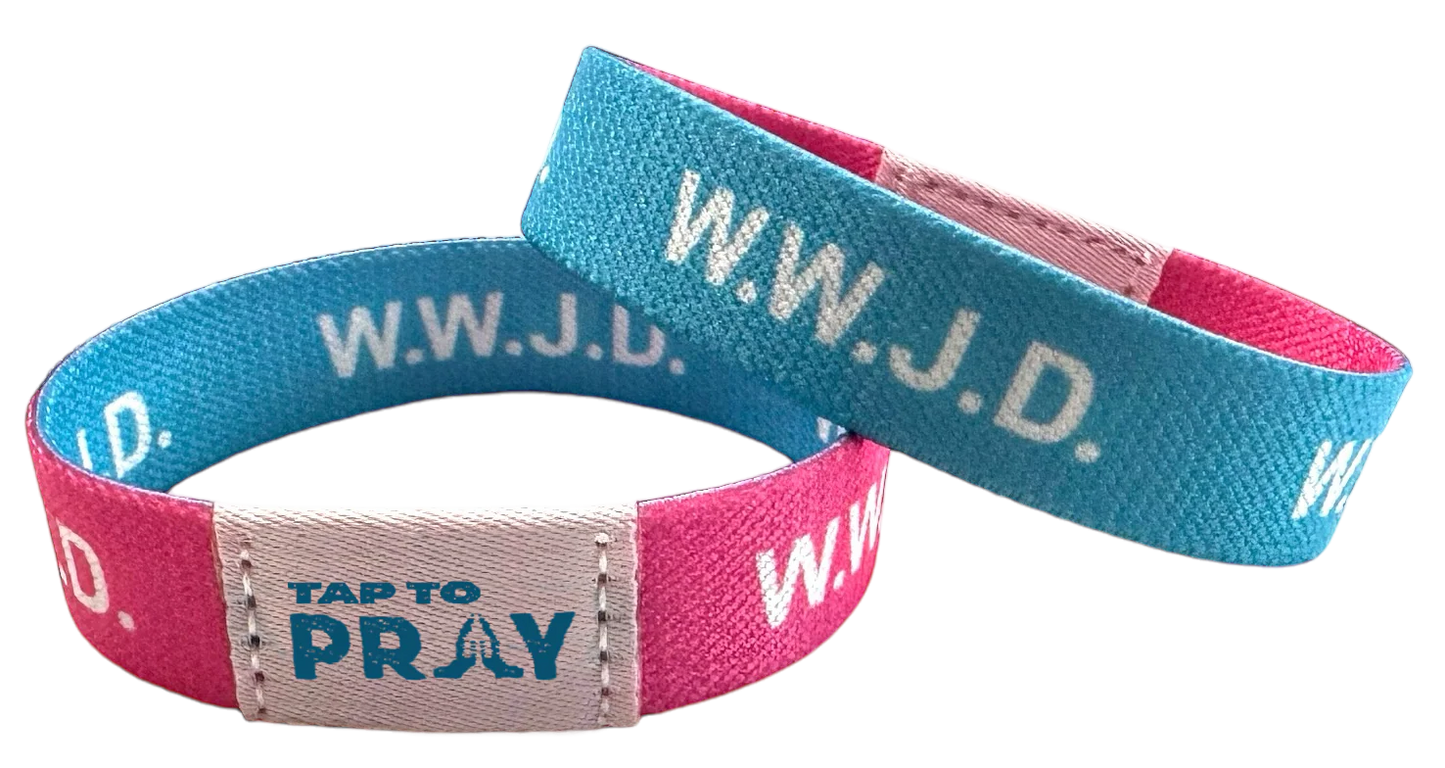 Tap to Pray Wristband Bracelet
