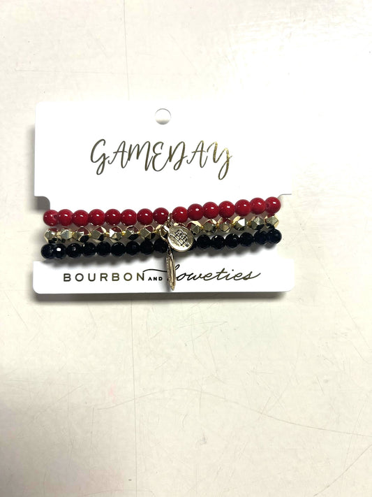 Bourbon & Bowties Gameday Stack - Red + Black