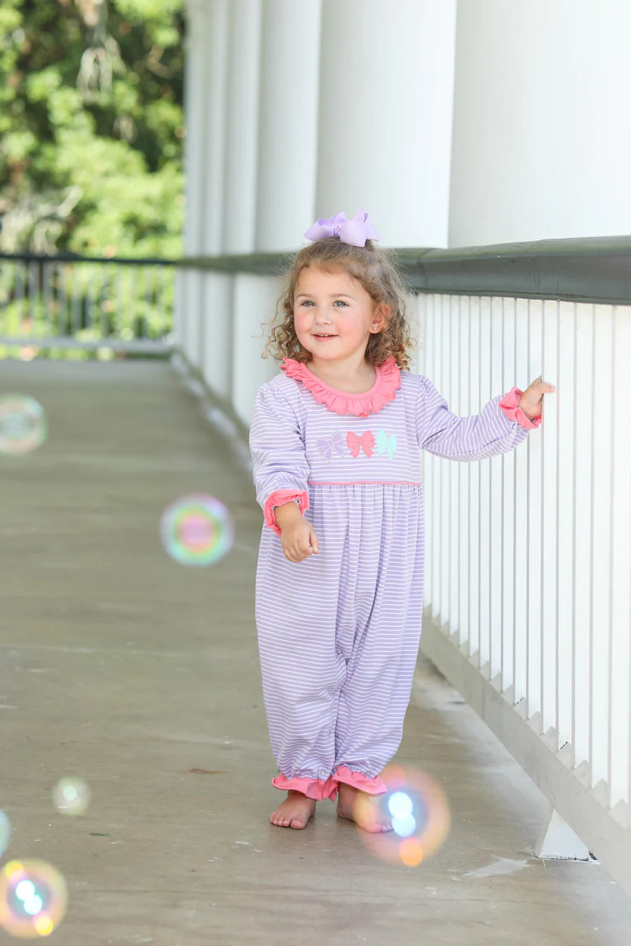 Trotter Street Bows Romper