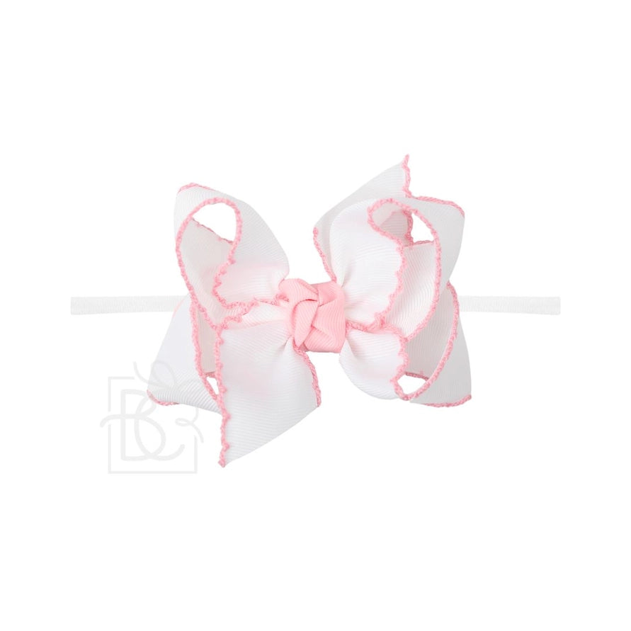 Beyond Creation Crotchet Edge Bow with Headband