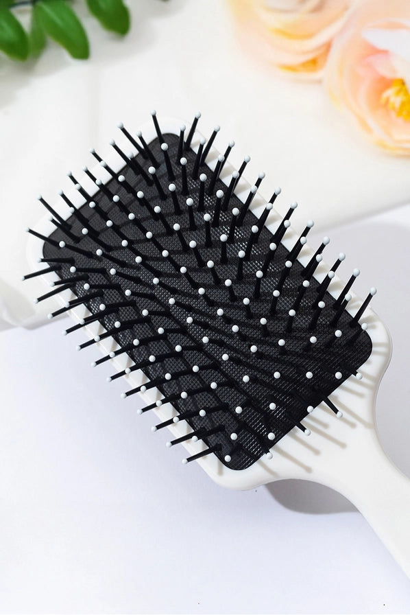 Floral Bow Print Hair Brush