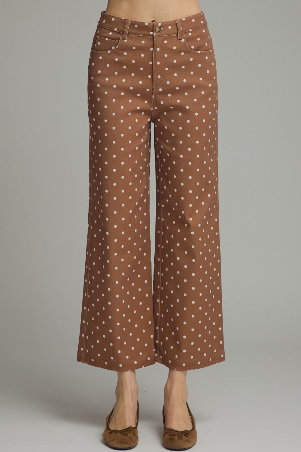 Entro Brown Mini Dot Pants