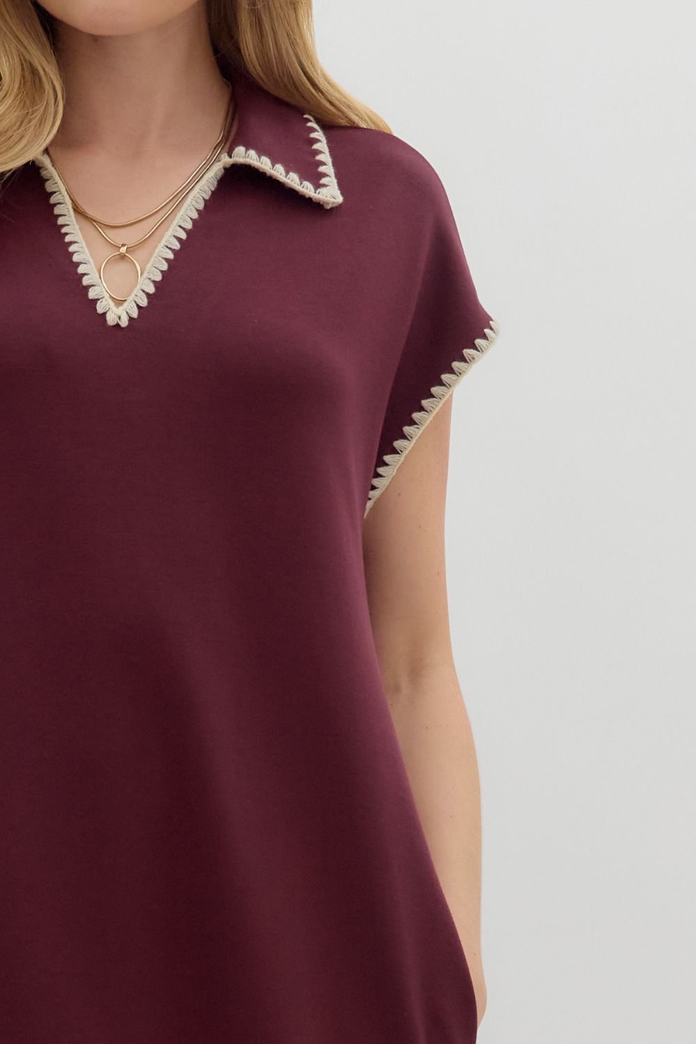 Jodifl Luxe Midi Dress with Stitching Detail