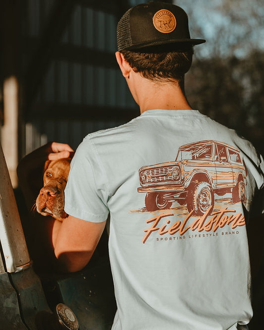 Fieldstone Neon Bronco Tee