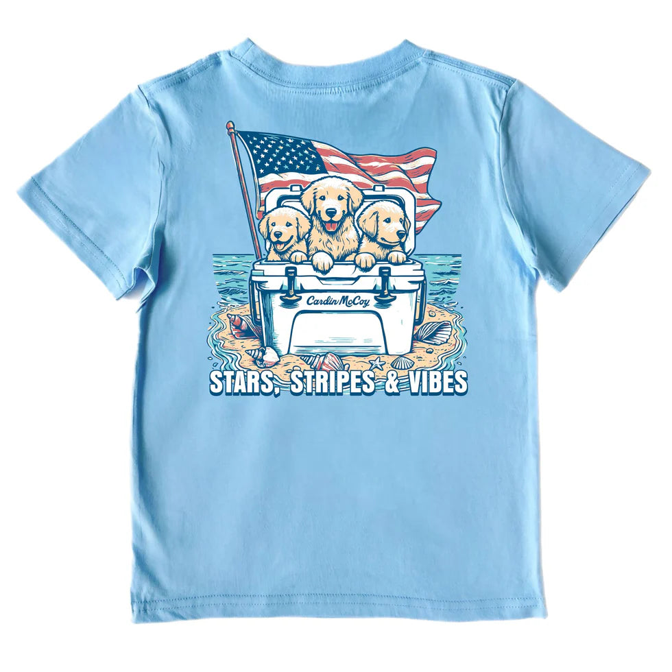 Cardin McCoy Stars, Stripes, Vibes Tee