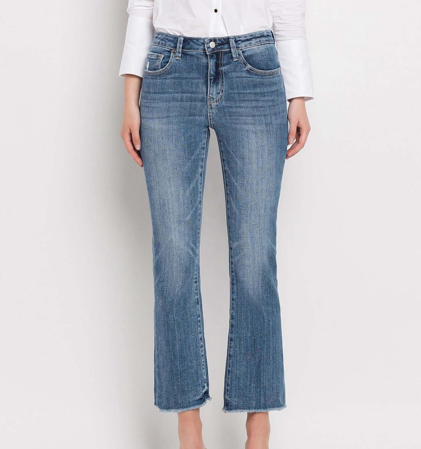 Vervet High Rise Kick Flare Jeans