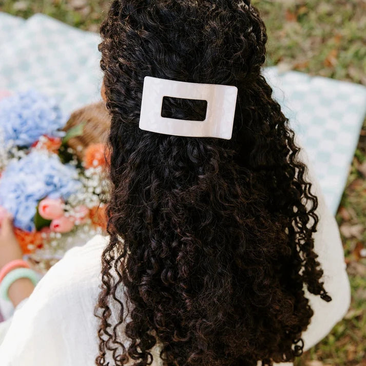 Teleties Flat Rectangle Clip