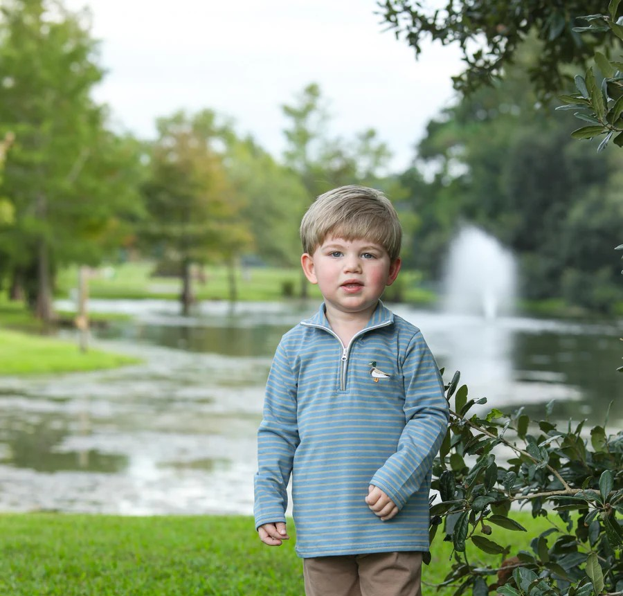 Trotter Street Mallard 1/4 Zip Pullover