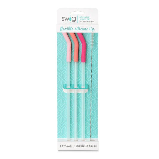 SWIG Reusable Straw Sets - Mega