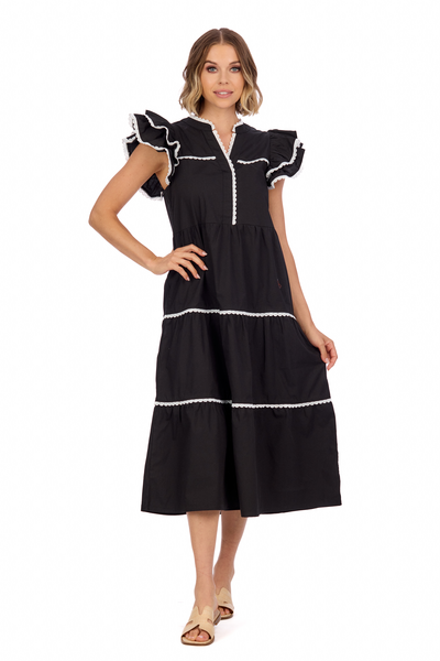 Mudpie Pia Ric Rac Dress