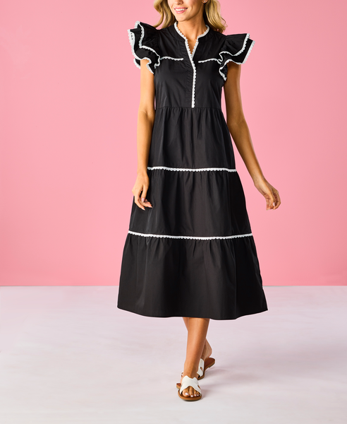 Mudpie Pia Ric Rac Dress