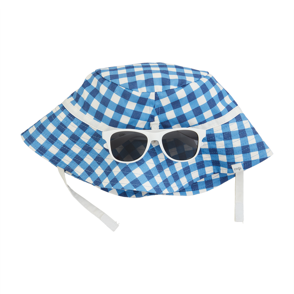 Mudpie Toddler Hat + Sunglass Set