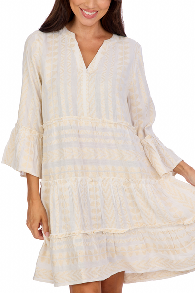 Mudpie Selden Jacquard Dress