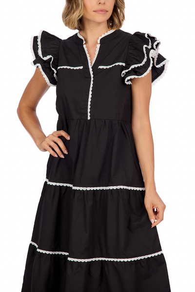 Mudpie Pia Ric Rac Dress