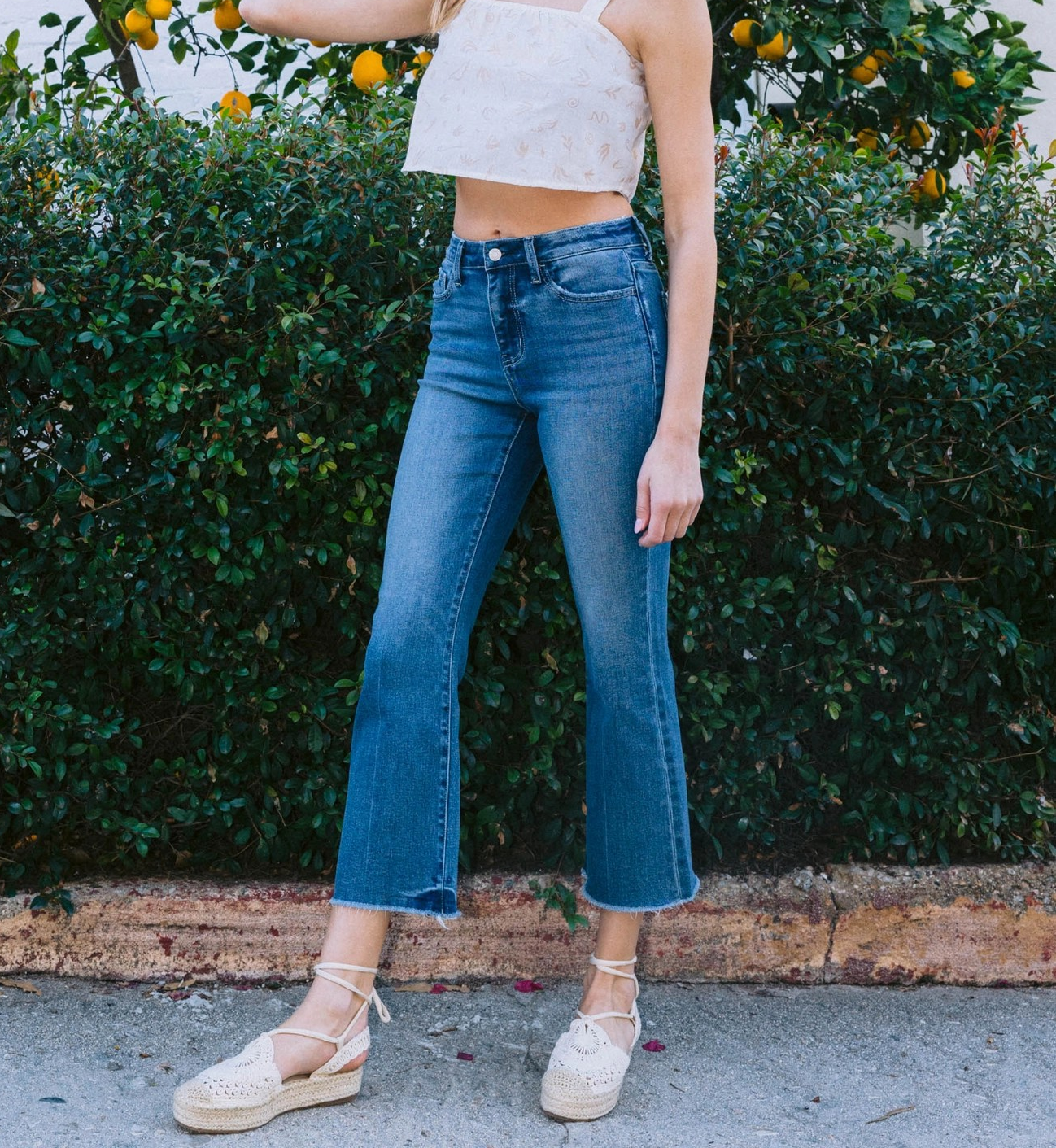 Vervet High Rise Kick Flare Jeans