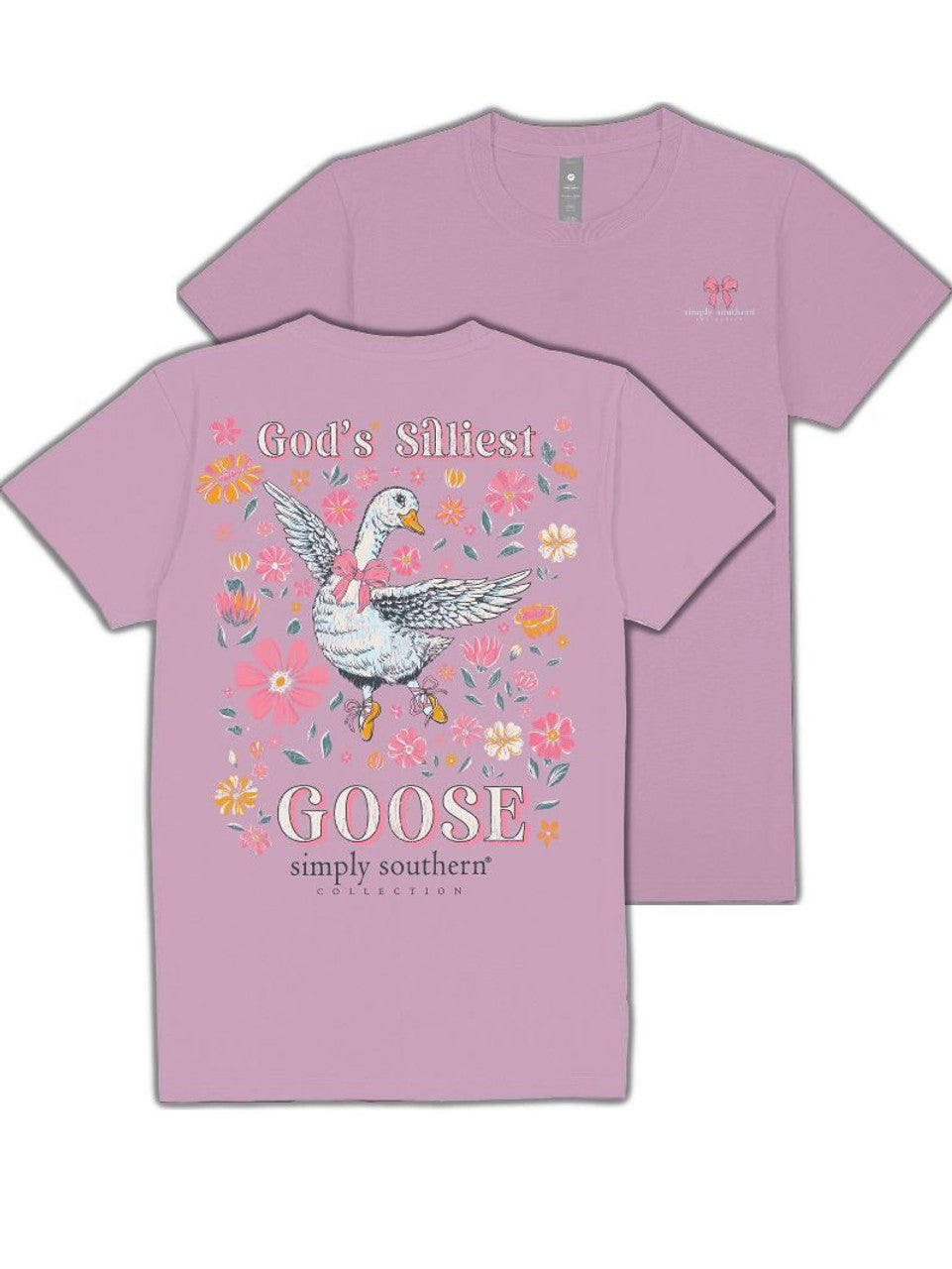 Simply Southern Tee - God's Silliest Goose