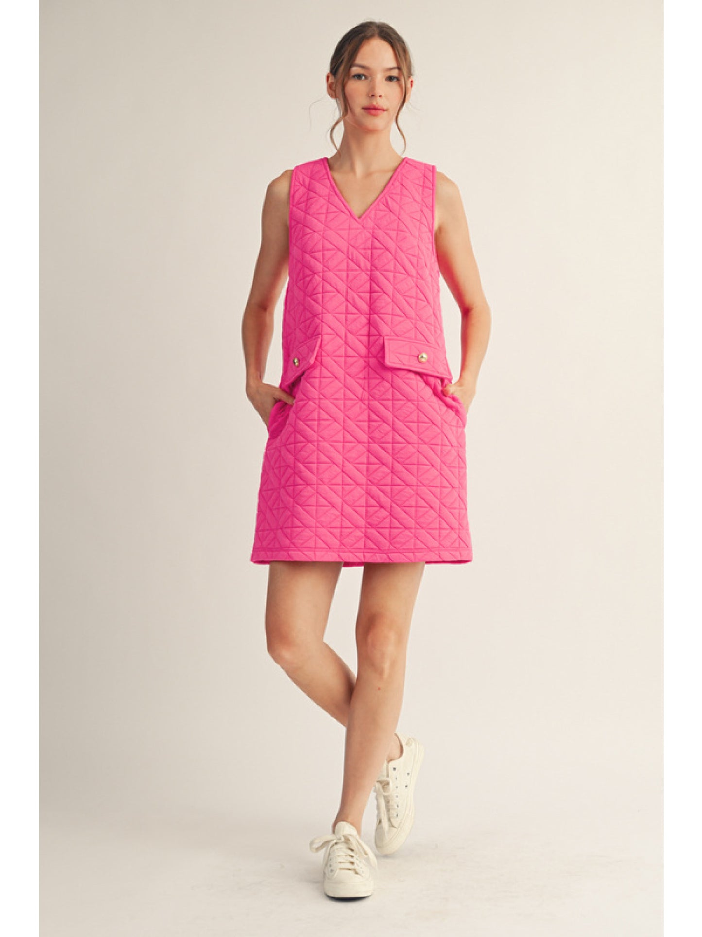 Jodifl Textured Jumper Dress