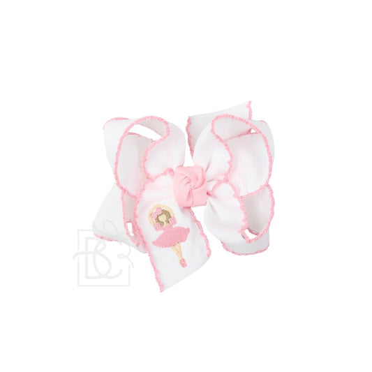 Beyond Creations Embroidered Nutcracker Ballerina Bows