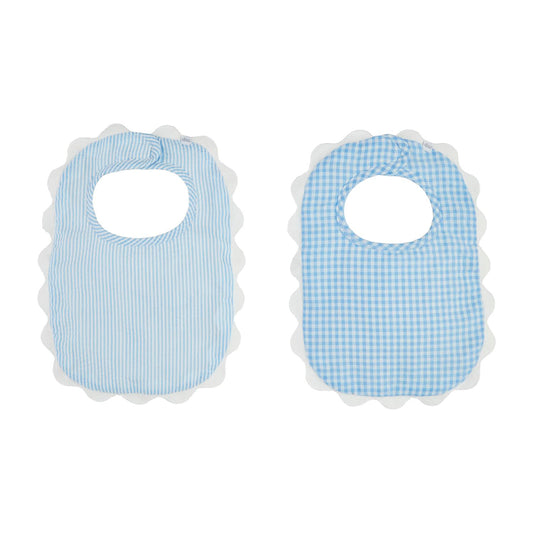 Mudpie Scallop Bibs