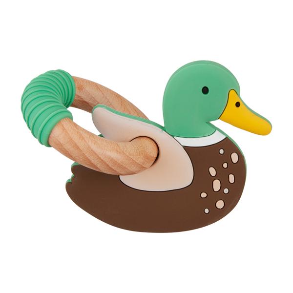 Mudpie Mallard Ring Silicone Teether