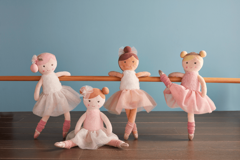 Mudpie My First Ballerina Doll