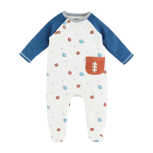 Mudpie Football Printed Sleeper