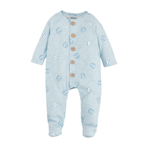 Mudpie Baseball Baby Sleeper
