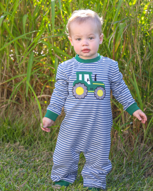 TS Tractor Romper