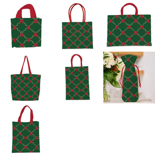 Mary Square Gift Bags - Holiday Trellis