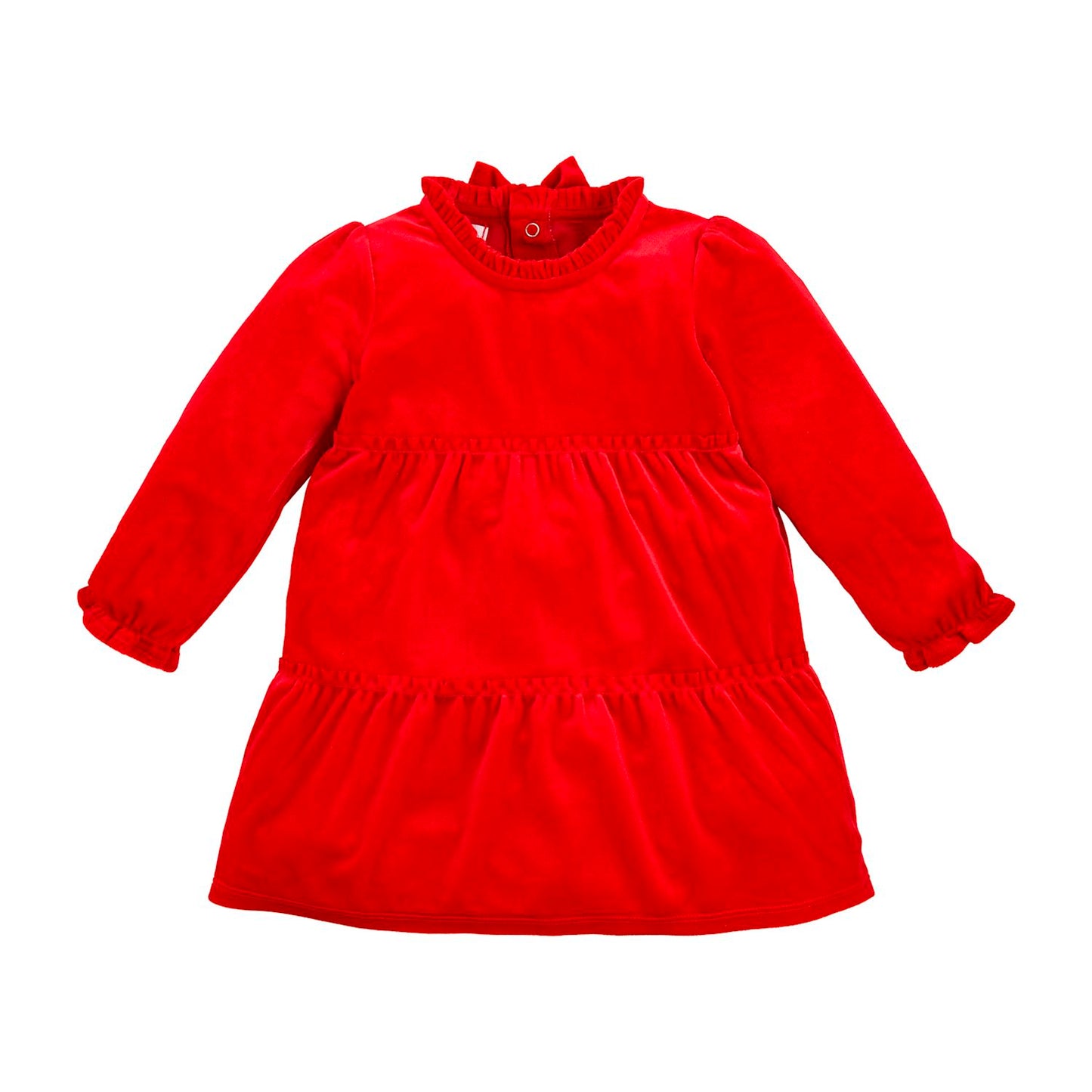 Mudpie Red Velvet Bow Dress