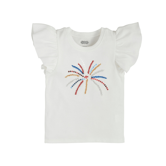 Mudpie Toddler Sparkle Tinsel Shirts