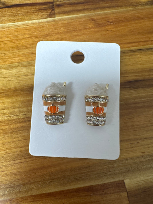 GS Pumpkin Spice Latte Earrings