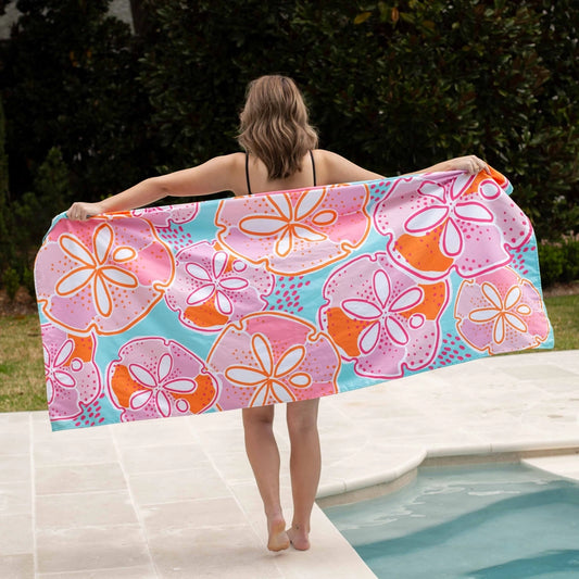 TRS Sand Dollar Beach Towel