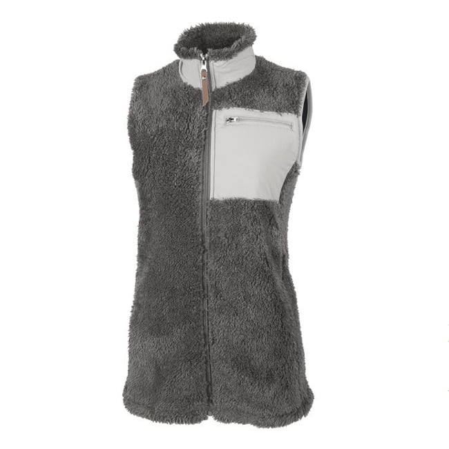 CR Newport Sherpa Vest with Monogram