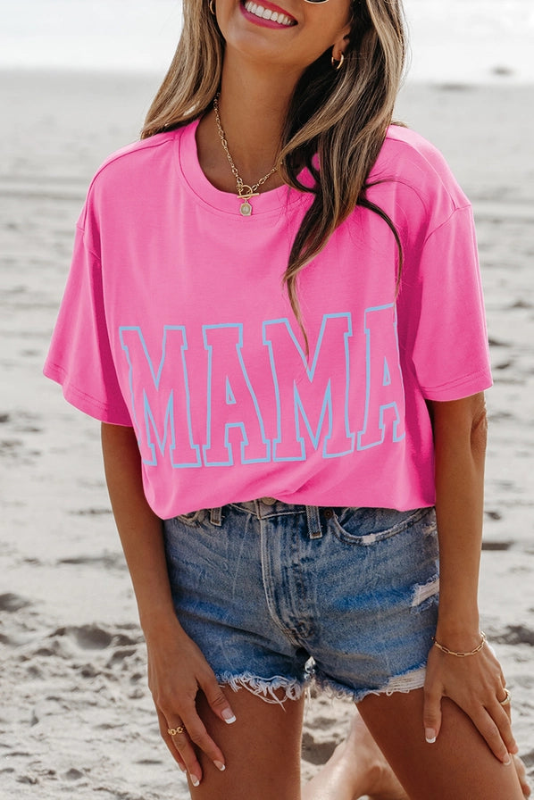 LDC Mama Graphic Neon Tee
