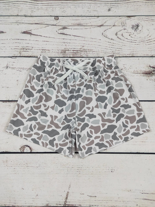 Sassy Kids Camo Swim Shorts