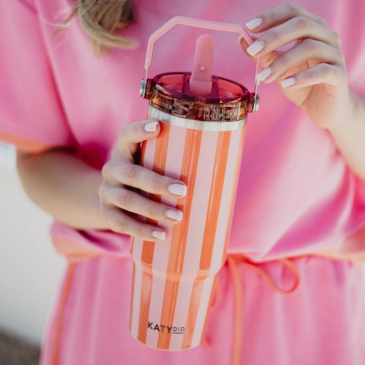 Katydid 30oz Striped Tumbler