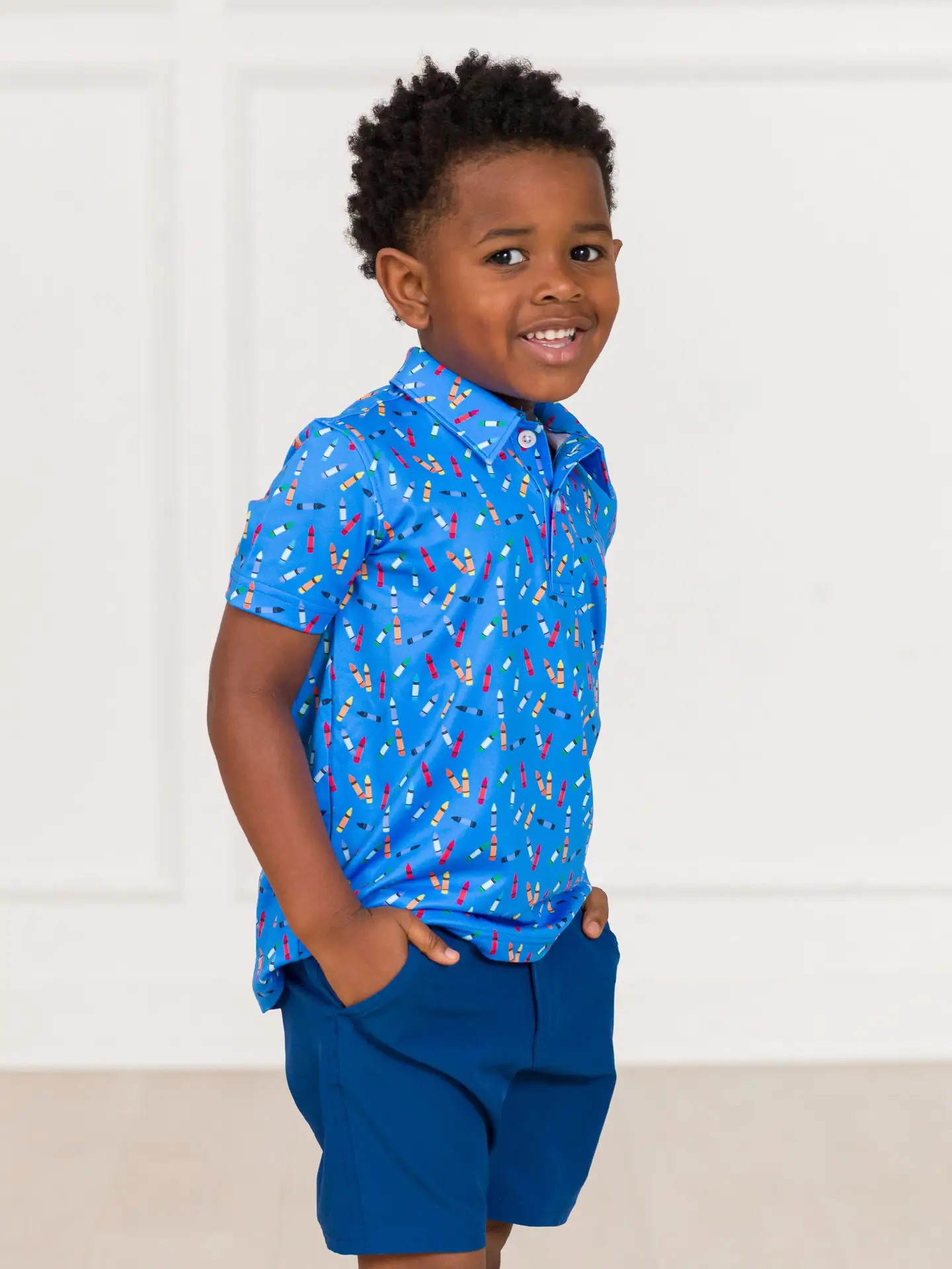 RuggedButts Crayon Performance Polo