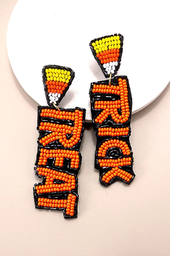 Josslyn Trick or Treat Bead Earrings