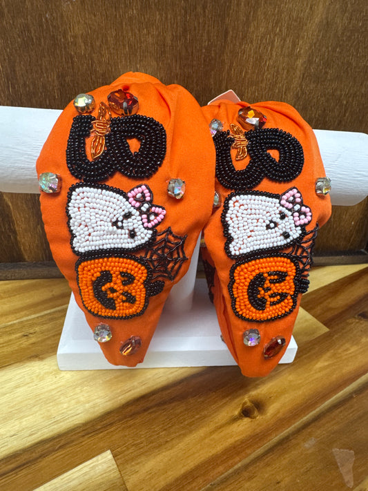 GS Boo Beaded Headband