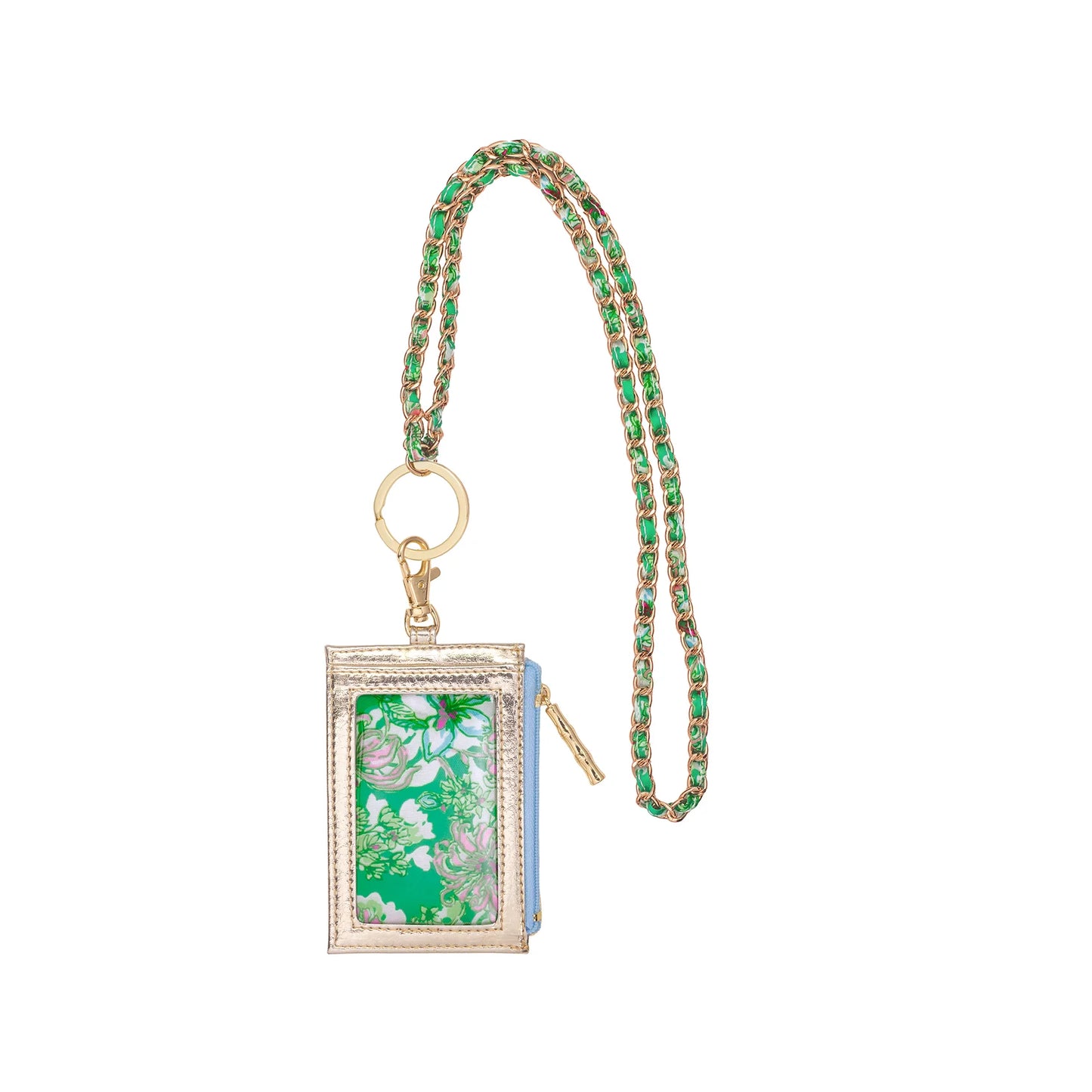 Lilly Pulitzer Zip ID Lanyard-Blossom Views